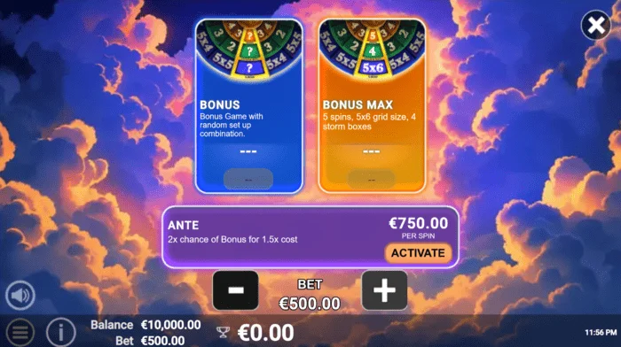 Pots of Power: Zeus - zgjedhja e bonusit në një rrotë me 27 konfigurime